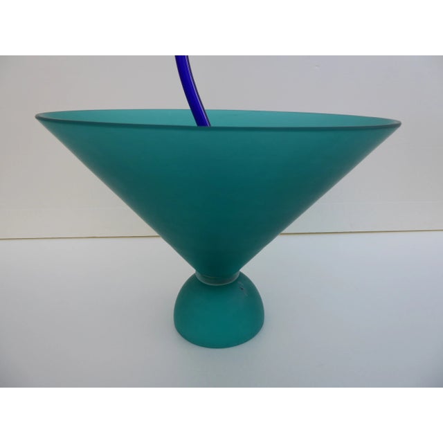 1980s Murano Sculptural Vase by Andrea Anastasio for Memphis Extra, 1980s For Sale - Image 5 of 12