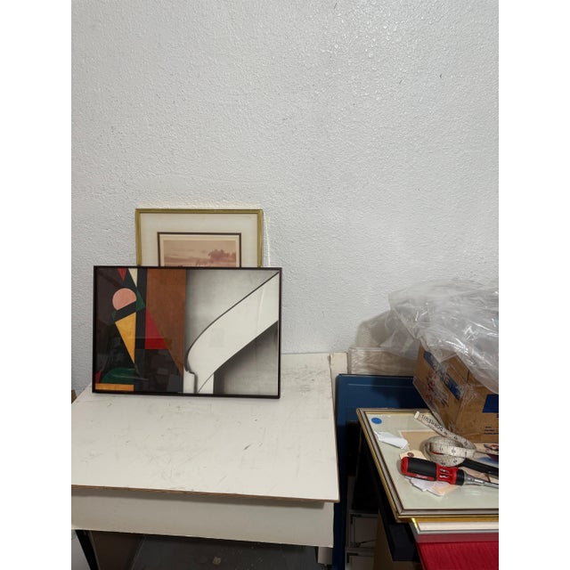 John Hultberg, 1970s Bay Area Figurative Abstract Lithograph Serigraph Greenhouse John Hultberg, 1978 For Sale In Miami - Image 6 of 16