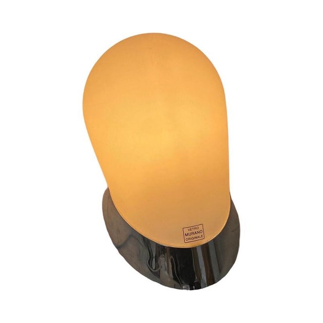 Oliva Murano Glass Wall Lamp by P. Bistacchi for Tre Ci Luce Milano For Sale - Image 9 of 9