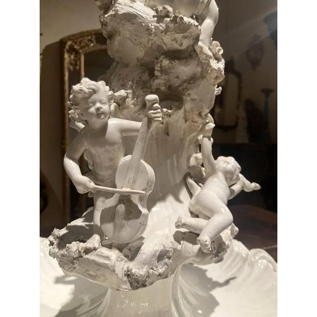 18th Century Italian Capodimonte White Glazez Porcelain