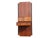 Mid-Century Modern Italian Wall Unit in Wood Brass and Painted Metal, 1960s For Sale - Image 10 of 18