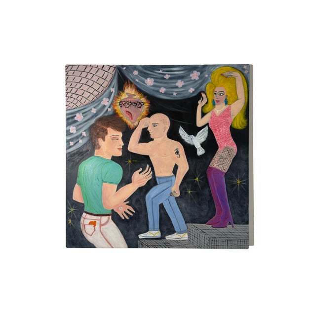 Steven E Robertson, All Muscle, Oil on Canvas, 2025 For Sale - Image 10 of 10