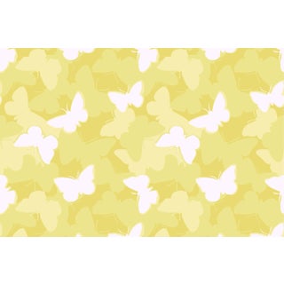 Meadow Morn Daffodil Yellow Fabric by the Yard For Sale