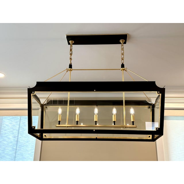 2020s Julie Neill Caddo Medium Linear Lantern Signature Collection For Sale - Image 5 of 6