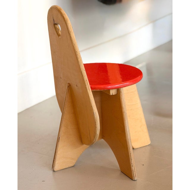 Vintage Dutch Childrens Chair from Van Dijk, 1990s For Sale - Image 6 of 11
