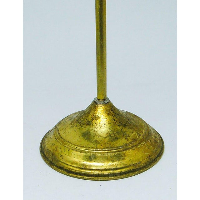 1950s Mid-Century Pendant Lamp in Brass and Glass, 1950s For Sale - Image 5 of 8