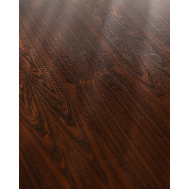 Danish Modern Model 283 Round Coffee Table in Rosewood by Johannes Andersen for CFC Silkeborg, 1960s For Sale - Image 15 of 18