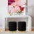Wood Zoe Black Velvet Storage Ottoman For Sale - Image 7 of 8