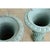 Verdigris French Pair of 19th Century Cast Iron Planter Urns For Sale - Image 8 of 9