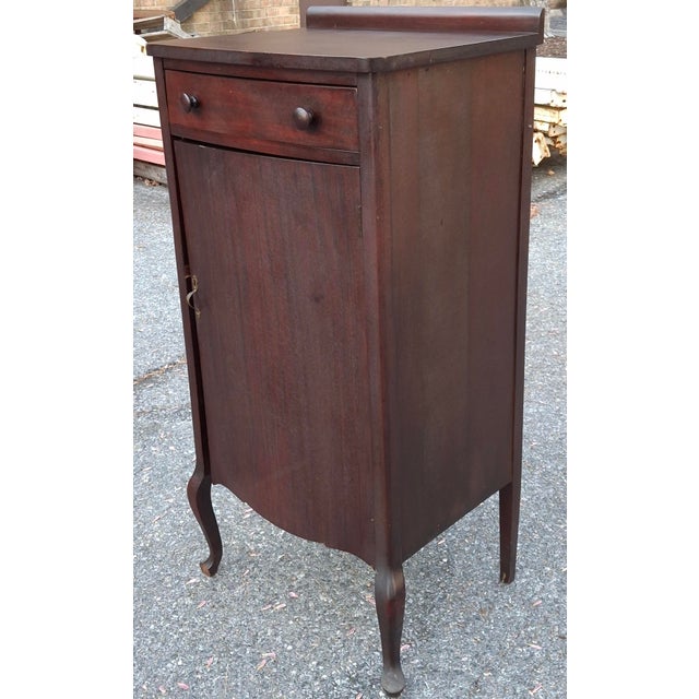 Victorian Solid Mahogany Sheet Music Cabinet, Circa 1880s For Sale In Washington DC - Image 6 of 12