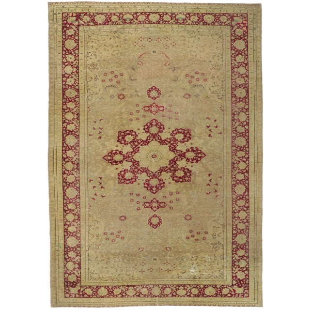 Antique Turkish Sivas Rug, 09'10 X 14'01 For Sale - Image 9 of 9
