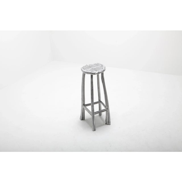 Contemporary Set of Bar Stools by Studio Nicolas Erauw For Sale - Image 3 of 13