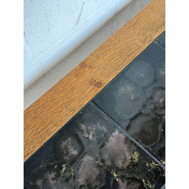 Henning Kjærnulf Black Tiles Coffee Table Danish Mid-Century Modern 1960s For Sale - Image 10 of 10