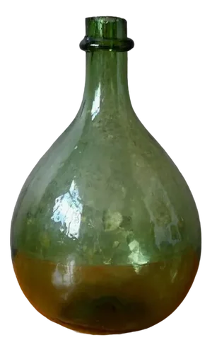 French Industrial Style Glass Vase