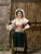 Antique Realist Portrait Oil Painting “The Roman Girl” For Sale - Image 4 of 10