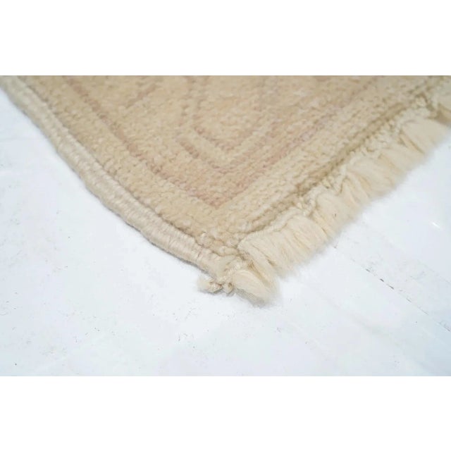 Traditional Oushak Rug 4'1'' X 6'1'' For Sale - Image 3 of 9