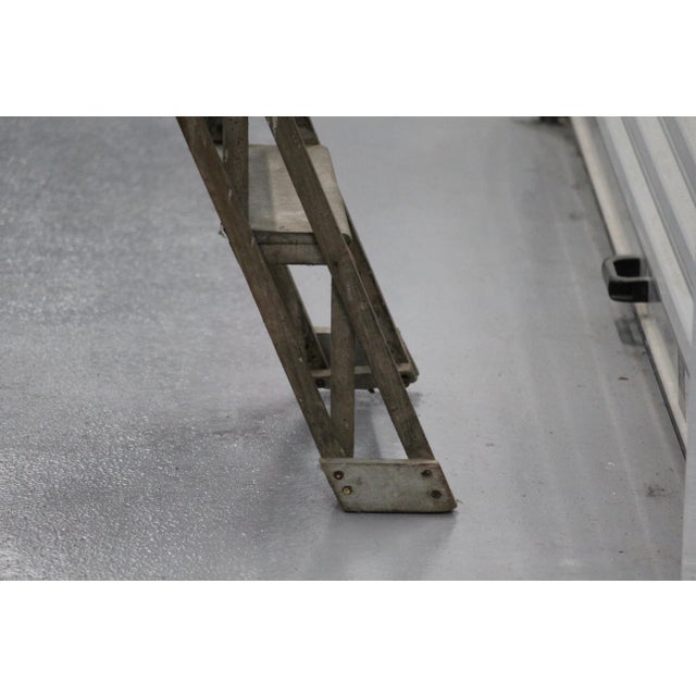 Foldable Step Ladder Rack, 1950s For Sale - Image 10 of 18
