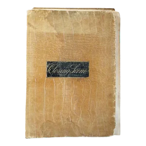 19th Century The Closing Scene by Thomas Buchanan Read Leather Bound Book