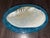 Coastal Made Goods / Lily Juliet Ice Blue Resin Shell Large Caviar Dish Cebu Clam Coastal Decor For Sale - Image 3 of 5