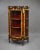 Brown Antique French Serpentine Vitrine, 1870 For Sale - Image 8 of 10