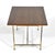 Paul McCobb Side Table with Brass Base by Calvin For Sale - Image 9 of 10