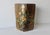 Paper R Pulvermacher Art Nouveau Paper Mache Floral Wrapped Wastebasket Vintage For Sale - Image 7 of 18