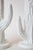 Modern Vintage Plaster of Paris Table Lamps in Cactus Form Pair Of, 1970's For Sale - Image 3 of 9