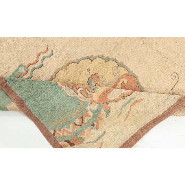 Art Deco Doris Leslie Blau Vintage European Art Deco Rug For Sale - Image 3 of 10