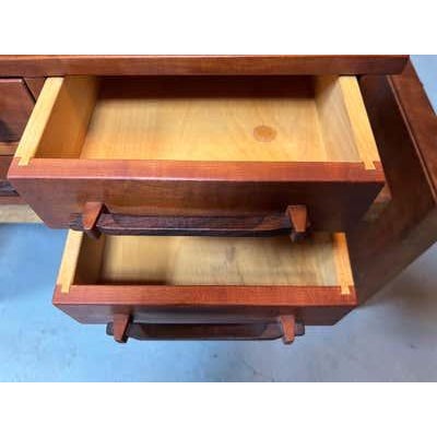 Birdie Miller Jewelry Box, Mahogany & Walnut, Modern Design, USA For Sale - Image 14 of 16