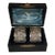 1920s Pair of Gaydon & Sons Sterling Silver Napkin Holders For Sale