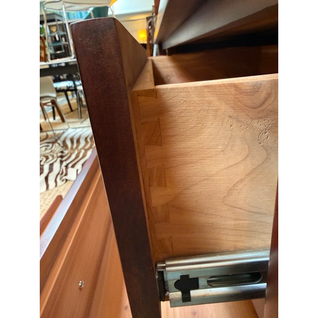 Stuart Davis Nauvoo Bedroom Collection Media Armoire, Cherry Wood For Sale In San Francisco - Image 6 of 12