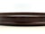 An elegant early 20th-century oval mahogany serving tray featuring finely executed classical inlay and substantial brass...
