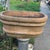 Vintage Large Rustic Wide -Ribbed Oval Terracotta Planter For Sale - Image 11 of 12