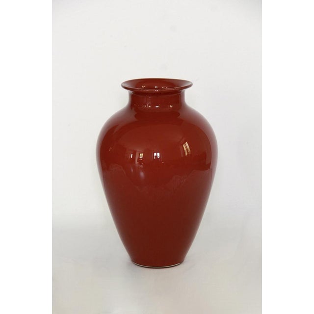 Corniola Vase in Murano Glass by Ercole Barovier for Barovier and Toso, 1960s For Sale - Image 10 of 10