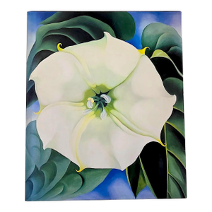 1987 1st Edition Art Book, "Georgia O'Keefe: One Hundred Flowers", Nicholas Callaway Editor