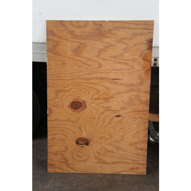 Marc Berlet Expressionist Cello Oil Painting on Board of an Orchestra Musical Instrument For Sale - Image 9 of 10