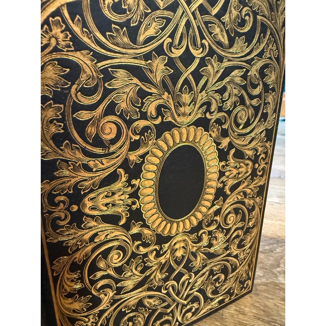 Black Antique 1890s Lorna Doone 2-Volume Gilt Set With Original Dust Jackets - Pair For Sale - Image 8 of 16