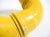 Pop Art Yellow Table Lamp with Plastic Tubing by Wavin, 1970s For Sale - Image 14 of 18
