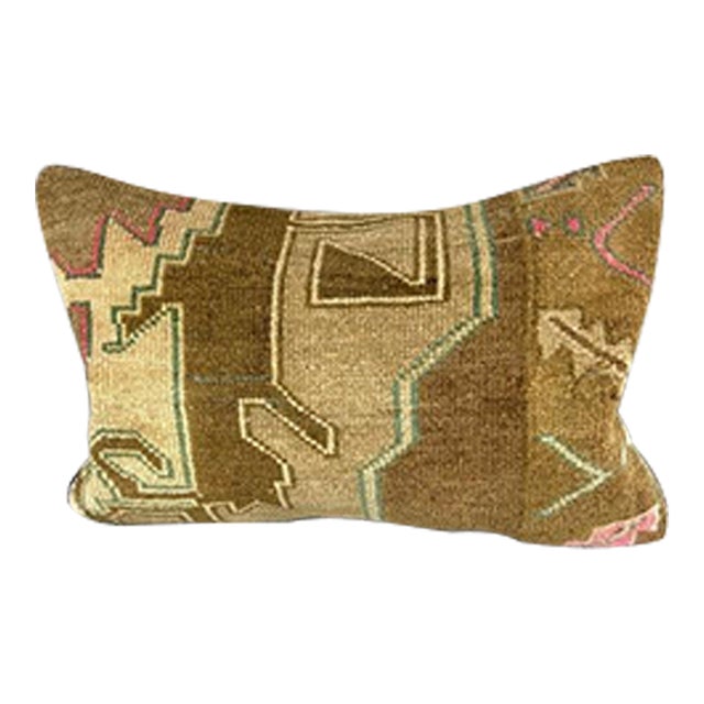 16 x 24 Rug Pillow Topkapi Dreamland Turkish Pillow Cushion Cover For Sale