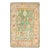 Early 21st Century Green Handwoven Wool Turkish Oushak Rug 5'4" X 7'11" For Sale