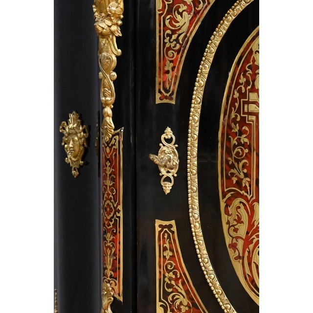 19th Century Napoleon III Boulle Marquetry Console Table from Maison Coignerai For Sale - Image 13 of 18