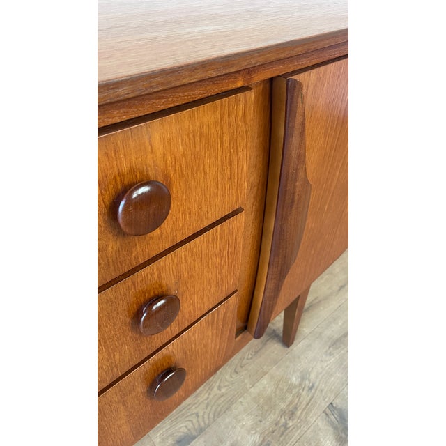 Brown Mid-Century Modern Teak Sideboard from Beautility, England, 1960s For Sale - Image 8 of 16