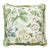 The House of Scalamandré Highgrove Linen Print Pillow, Rich Cream For Sale