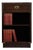 Early 20th Century Antique Campaign Style Mahogany Bookcase Cupboard For Sale