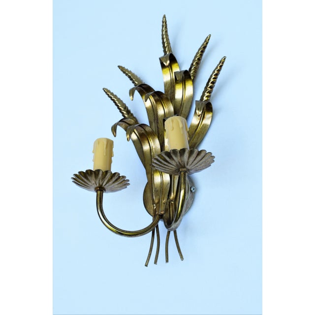 Brass Wall Lamp For Sale - Image 3 of 5