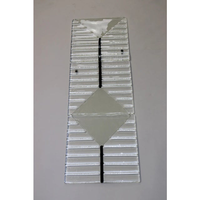1980s Itre Murano Art Glass Tile Set of 3 For Sale - Image 11 of 11