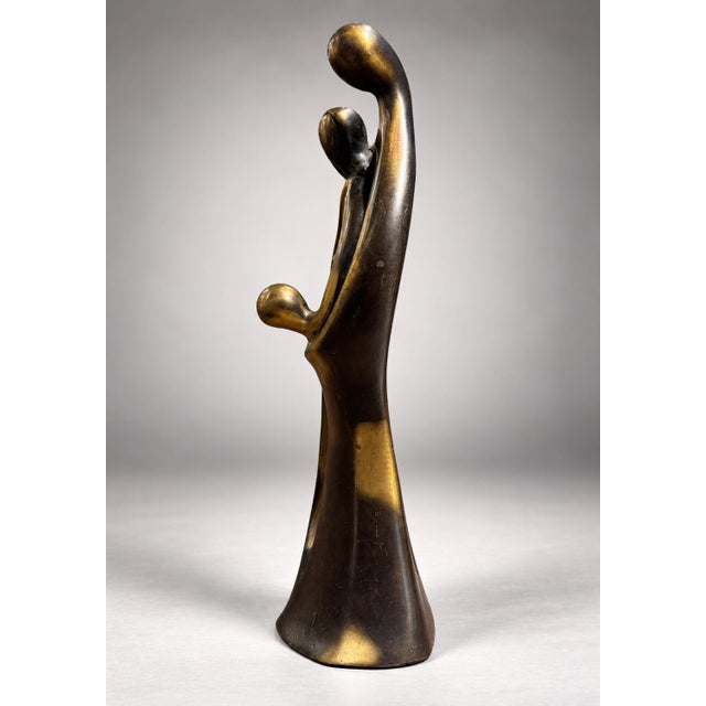 Metal 1950s Attribute to Henry Moore Sculpture For Sale - Image 7 of 12