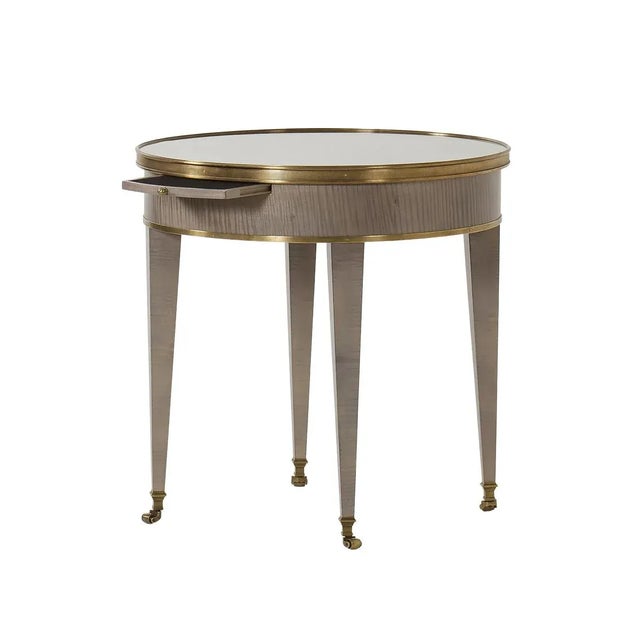Modern Modern Neo Classic Round Side Table For Sale - Image 3 of 6