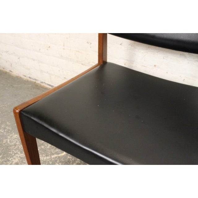 Mid 20th Century Set of Six Teak Chairs Attributed to Bramin Mobler - Made in Denmark For Sale - Image 10 of 13