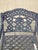 Cast Aluminum Mediterranean Tuscan Scrolling Garden Patio Club Chairs - A Pair For Sale - Image 4 of 12